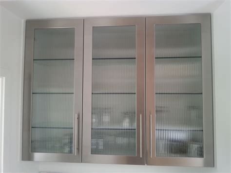 stainless steel replacement cabinet doors|stainless steel base cabinet doors.